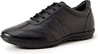 Geox U SYMBOL Fashion Sneakers For Men, size, Black