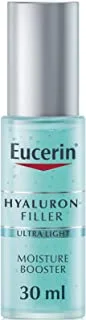Eucerin Hyaluron Filler Anti-Aging Moisture Booster Face Gel Moisturizer with Hyaluronic Acid and Glycerin, Lightweight Formula, Plumps up Fine Lines, Immediate Hydration For All Skin Types, 30ml