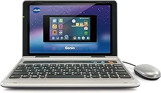 VTech Genio My First Laptop, Silver, Educational Laptop for Kids with 80+ Activities and Games, Kids Laptop with Art Studio and Revision Tools, Educational Toy for Kids, Laptop for Children 5 Years +
