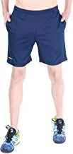 HEAD Polyester Badminton Shorts HBS-1091 (Navy Blue, X-Large)