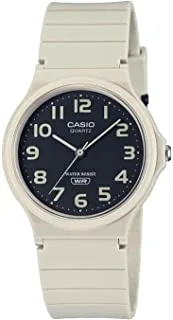 Casio Unisex Watch Classic Casual Analog Black Dial Resin Band MQ-24UC-8BDF