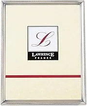Lawrence 11580 8-Inch x 10-Inch Metal Pewter Picture Frame