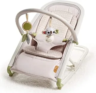TINY LOVE - BOHO CHIC 2-IN-1 ROCKER | 0 Months+ | Lightweight Rocker, Rocking and Stationary Mode | Includes Plush toy and Rattle