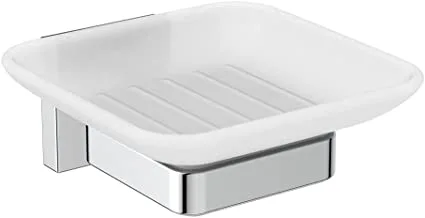 Ideal Standard IOM Square Wall Mounted Soap Dish And Holder, E2201AA