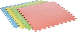 Rbwtoys Multi Colors Puzzle Foam Mat 4 Pieces 1 Set Play Mat For Kids Activity