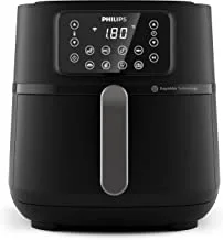 Philips Airfryer 5000 Series XXL Connected - 7.2L, 16-in-1 Airfryer, Baking Tray included, Connected to HomeID app - HD9285/94