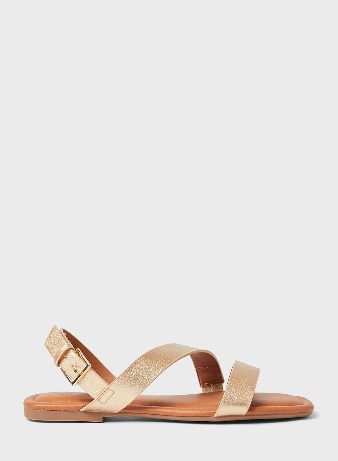 CALL IT SPRING Iggy Buckle Flat Sandals