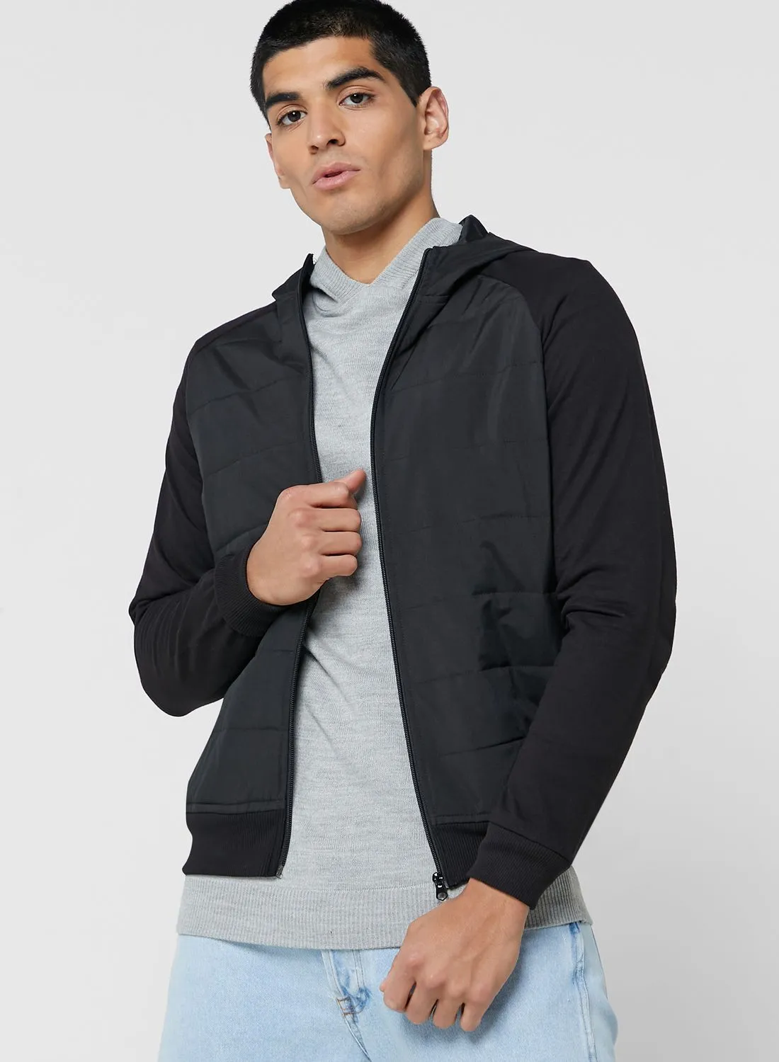 Seventy Five Quilted Hooded Jacket