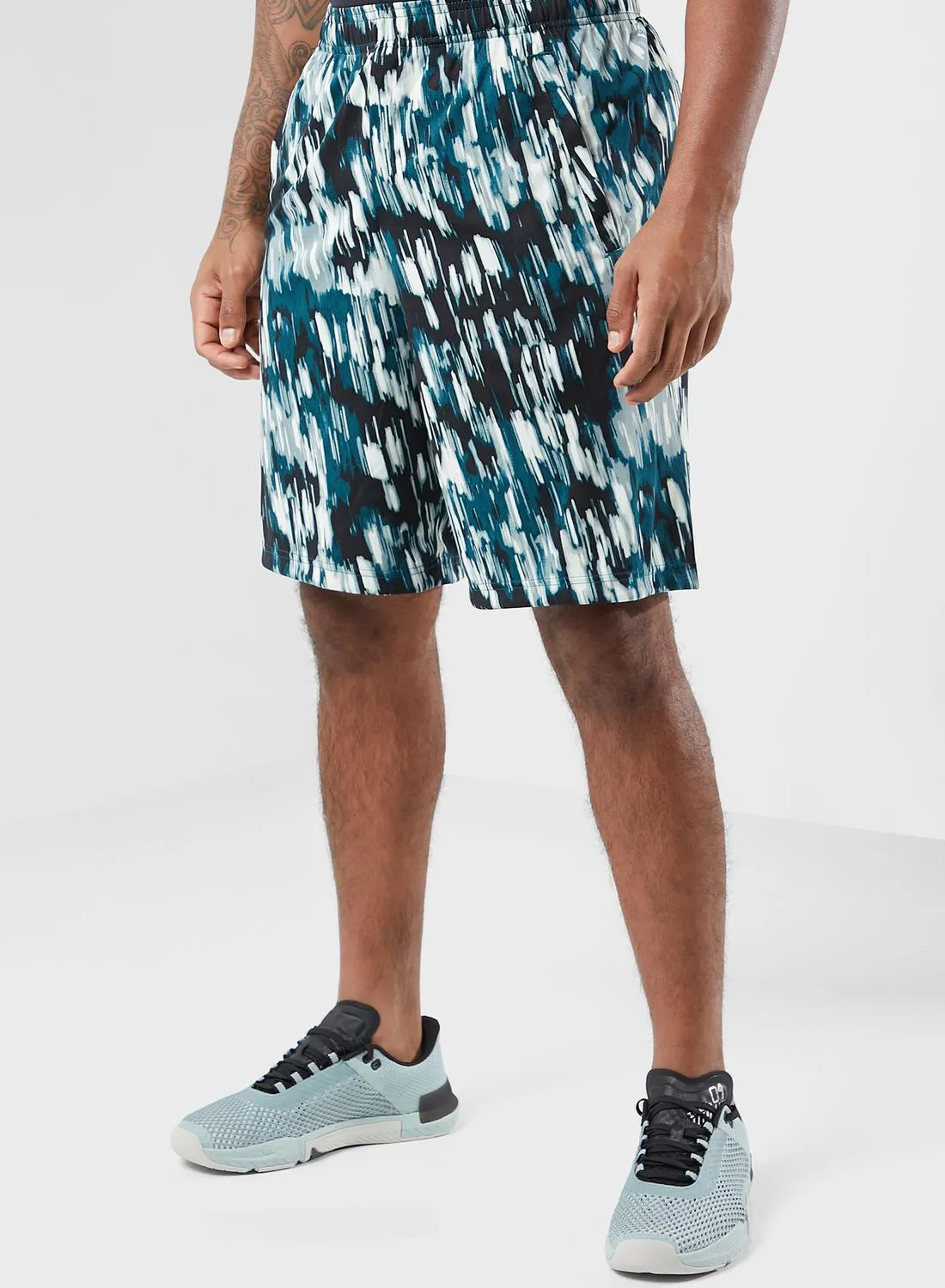 UNDER ARMOUR Tech Printed Shorts