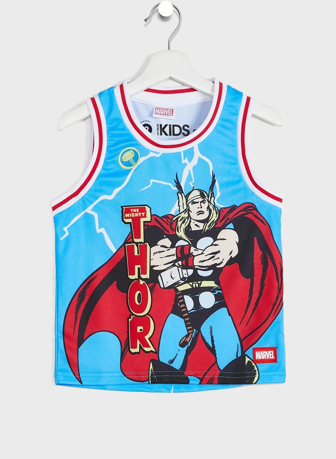 Cotton On Kids Thor Basketball Tank Vest