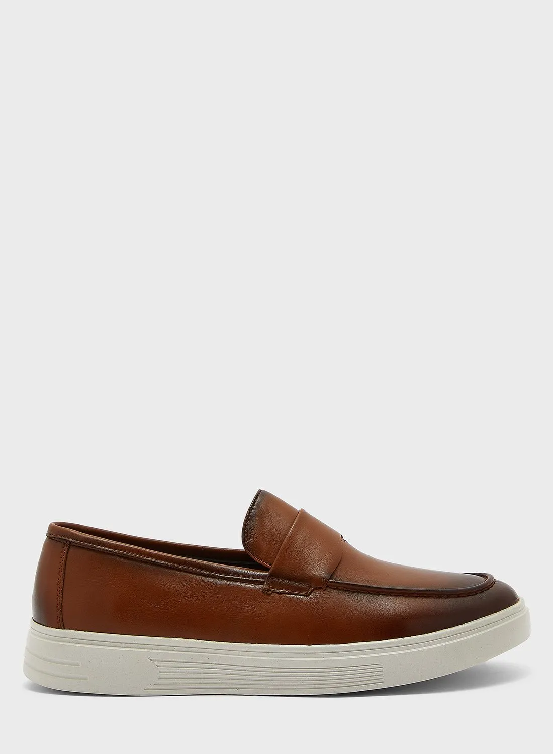 Robert Wood Faux Leather Casual Slip Ons