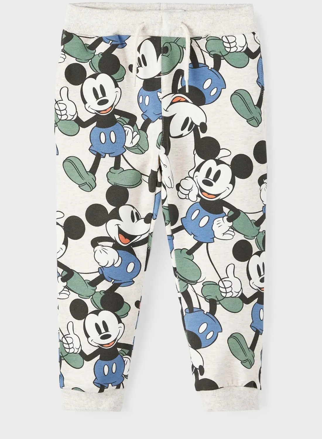 NAME IT Kids Mickey Mouse Print Sweatpants