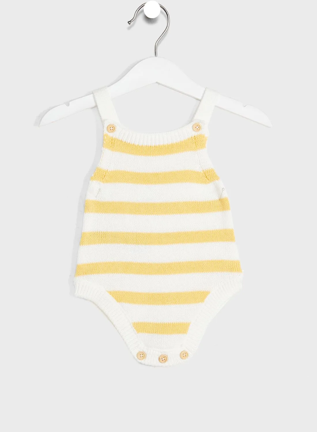 MANGO Infant Striped Knitted Bodysuit