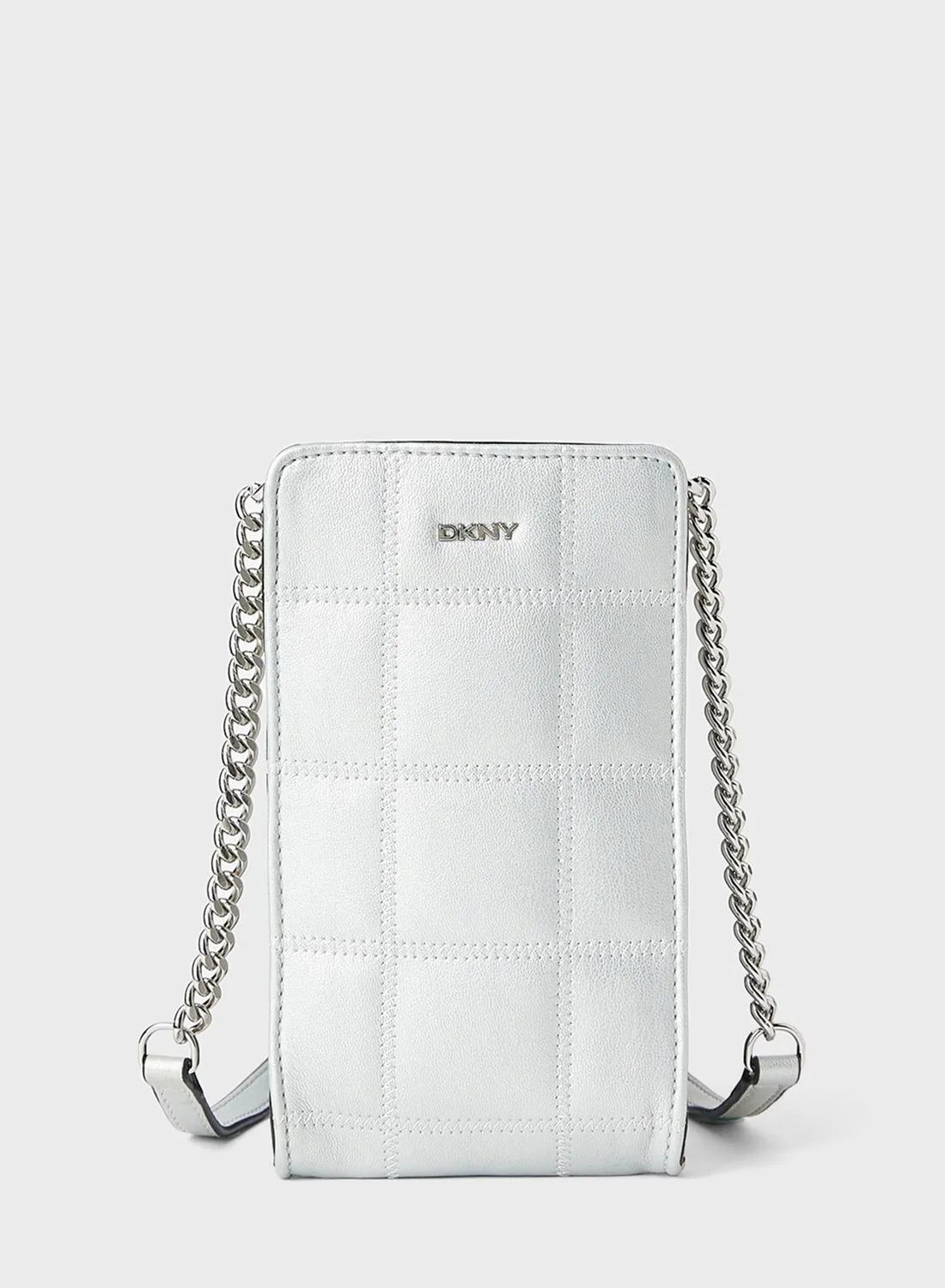 DKNY Quilted Phone Crossbody Bag S
