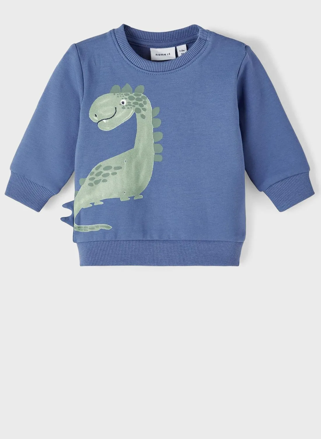 NAME IT Infant Dino Print Sweatshirt
