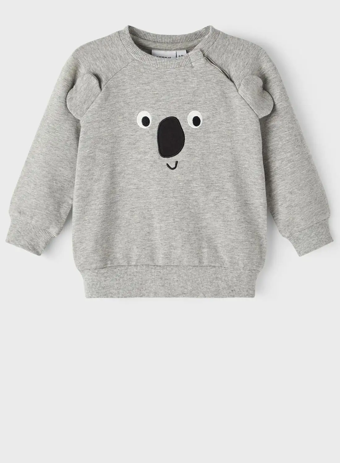 NAME IT Infant Koala Detail Sweatshirt