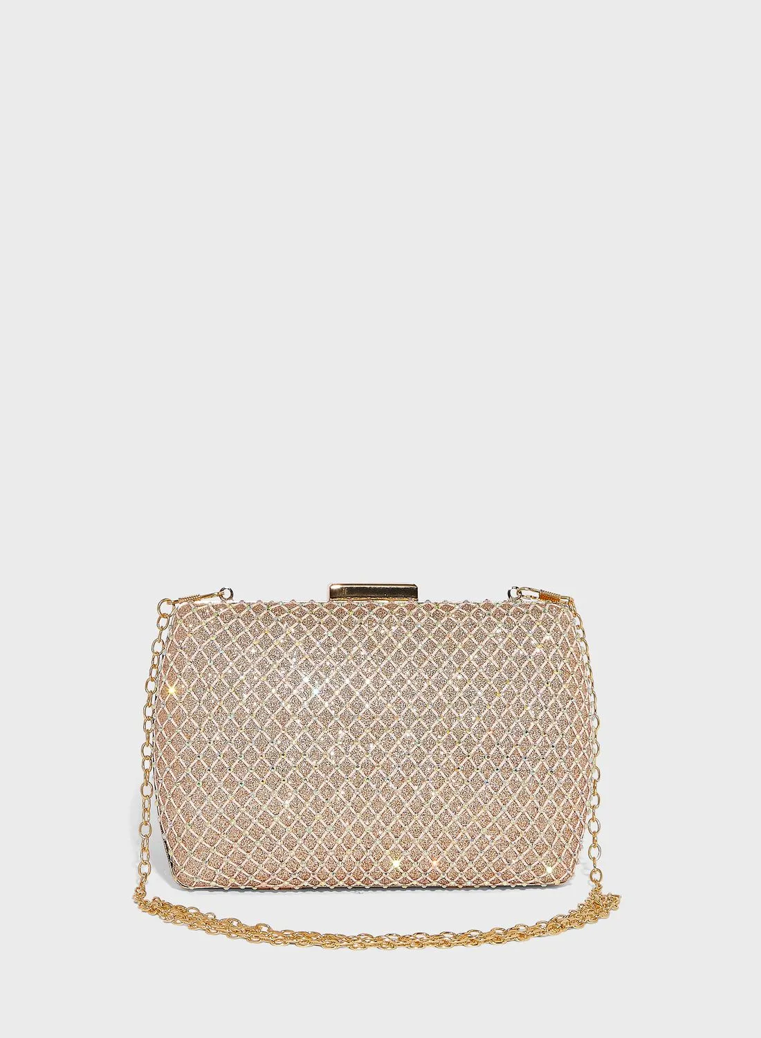 Ella Limited Edition Shimmery Sequin Detail Clutch Bag
