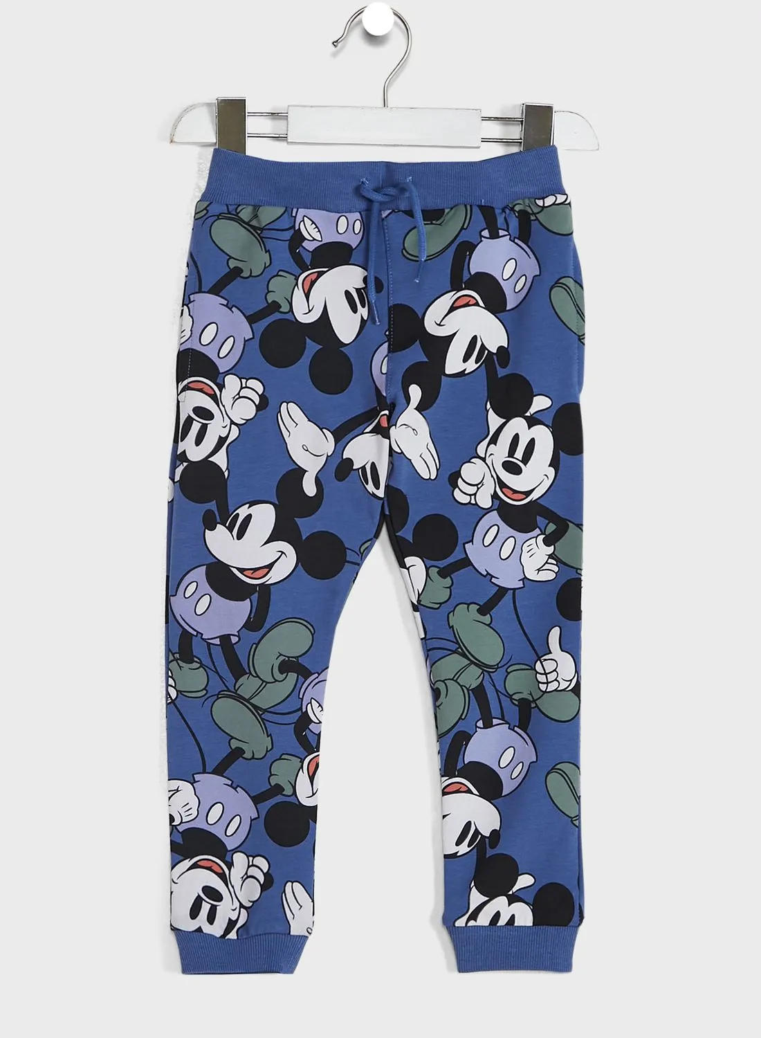 NAME IT Kids Mickey Mouse Print Sweatpants