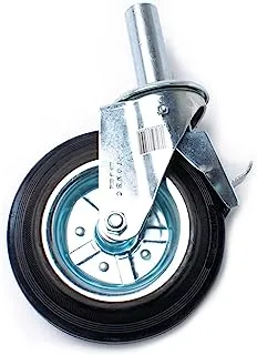 Stonec Swivel with Brake and Stem Caster, Multicolor, 200mm Size - 333776