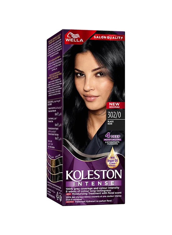 WELLA Koleston Intense Hair Color 302/0 Black