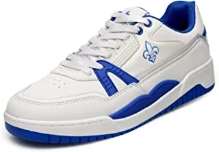 Bond Street by (Red Tape) Men White And Blue Sneakers