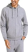 Nautica mens Nautica Men's Anchor Fleece Full-zip Hoodie Hooded Sweatshirt