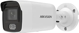 كاميرا Hikvision 4MP ColorVu Fixed Mini Bullet Network مع عدسة 4 مم
