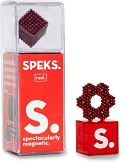 Speks Solid Magnet Balls Building Toy, Red