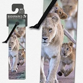 IF 3D African Lion Cubs Bookmark