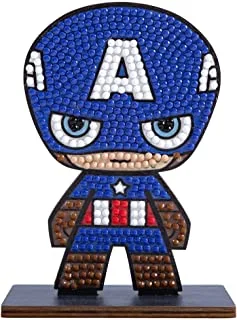 Craft Buddy Captain America Crystal Art Buddies