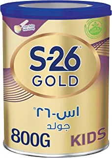 S26 Gold Kids , Stage 4, 3 Years Onward, Growing-Up Formula Based On Milk 3 Years Onward , Tin, 800G