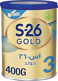 S26 Gold 3 , 1-3 Years, Growing-Up Formula Based On Cow's Milk For Toddlers From 1 - 3 Years, Tn, 400G