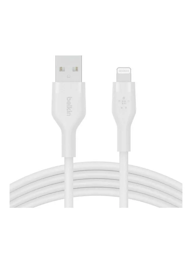belkin Boost Charge USB-A Cable With Lightning Connector 1M White