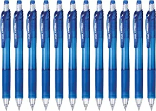 قلم رصاص ميكانيكي Pentel Energize-X (0.5 مم) برميل أزرق ، صندوق 12 (Pl105C)