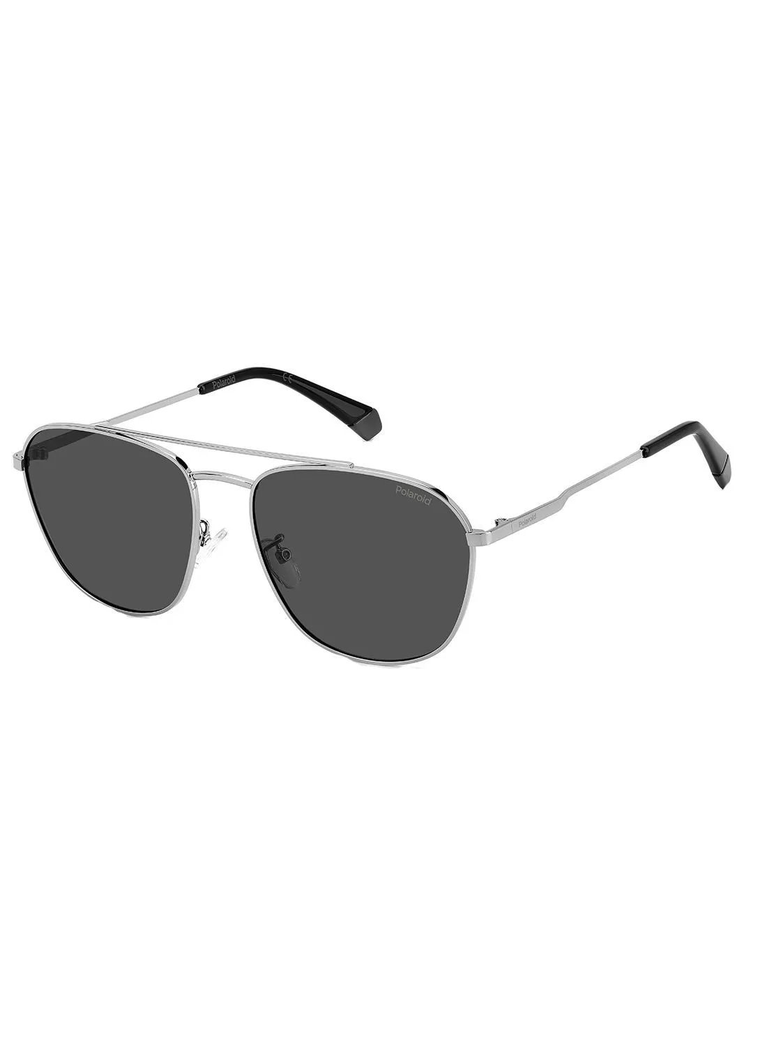 Polaroid Men Aviator Sunglasses PLD 4127/G/S  RUTHENIUM 58