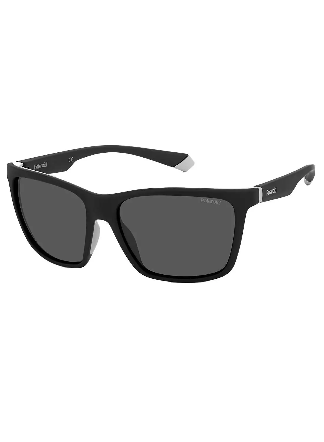 بولارويد نظارة شمسية مربعة PLD 2126 / S BLACKGREY 58