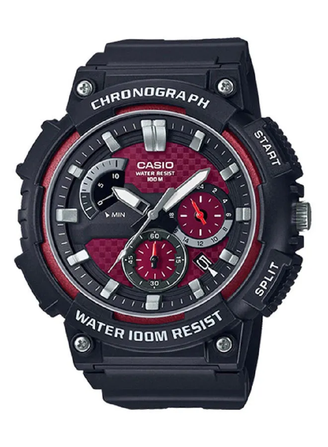 CASIO Resin Analog Wrist Watch MCW-200H-4AVDF