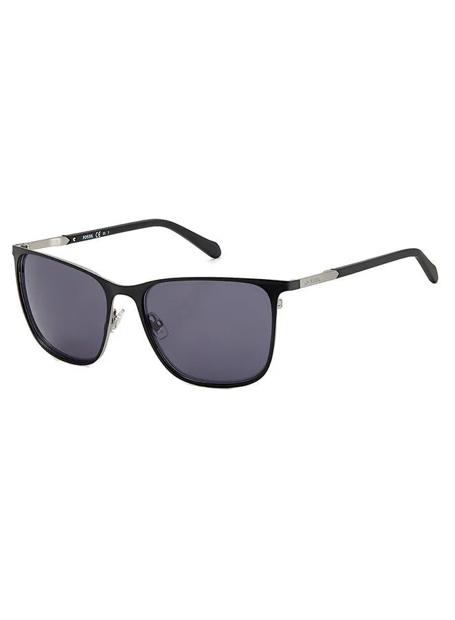 FOSSIL Men Rectangular Sunglasses FOS 3128/G/S  MTT BLACK 57