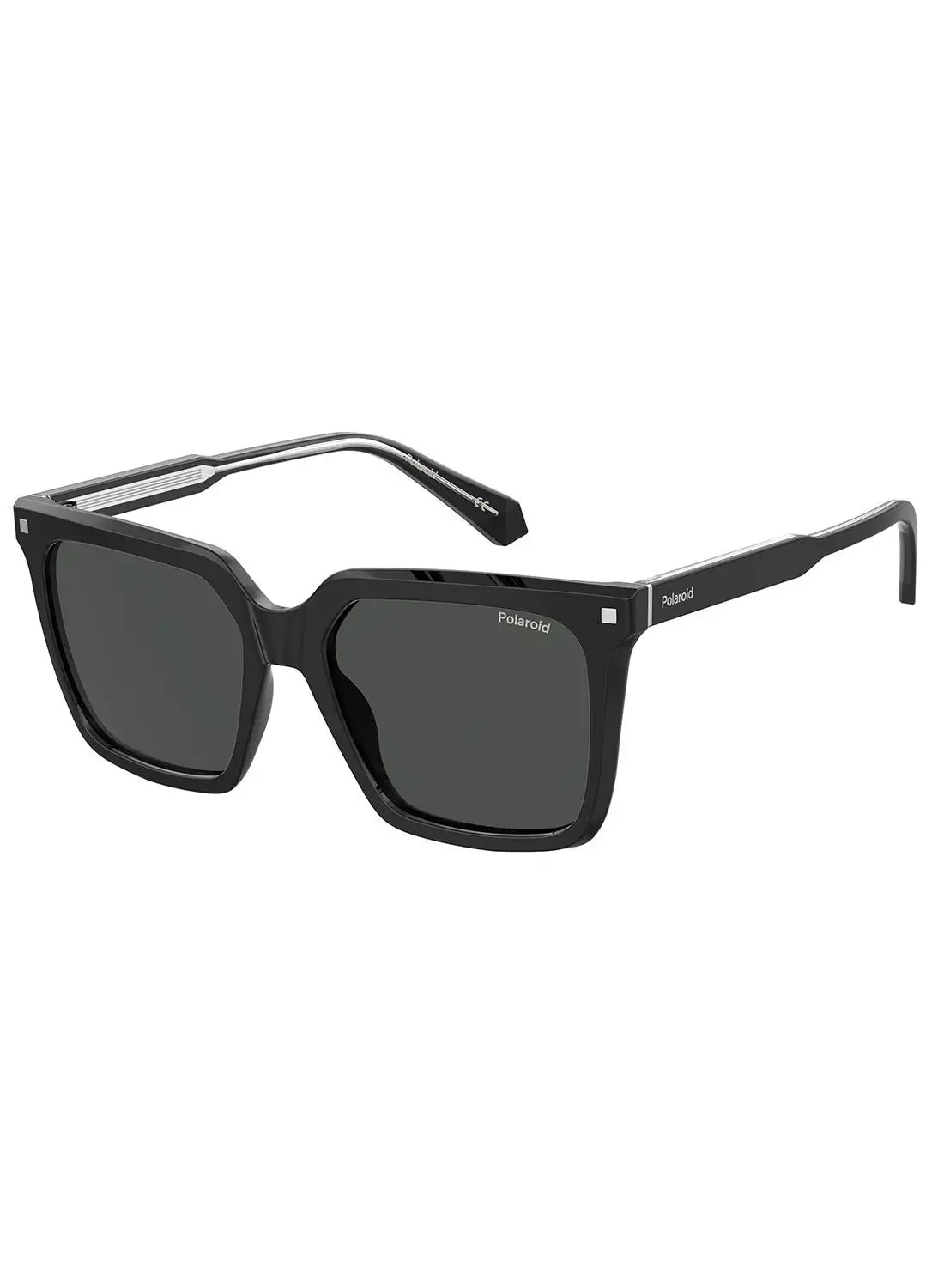 Polaroid Women Square Sunglasses PLD 4115/S/X  BLACK 54