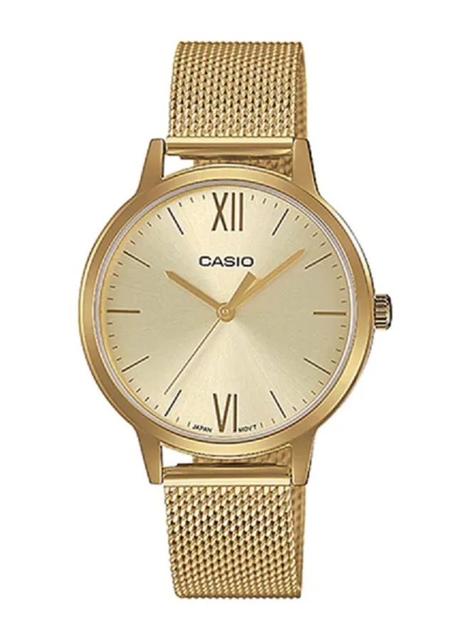 CASIO Stainless Steel Analog Wrist Watch LTP-E157MG-9ADF