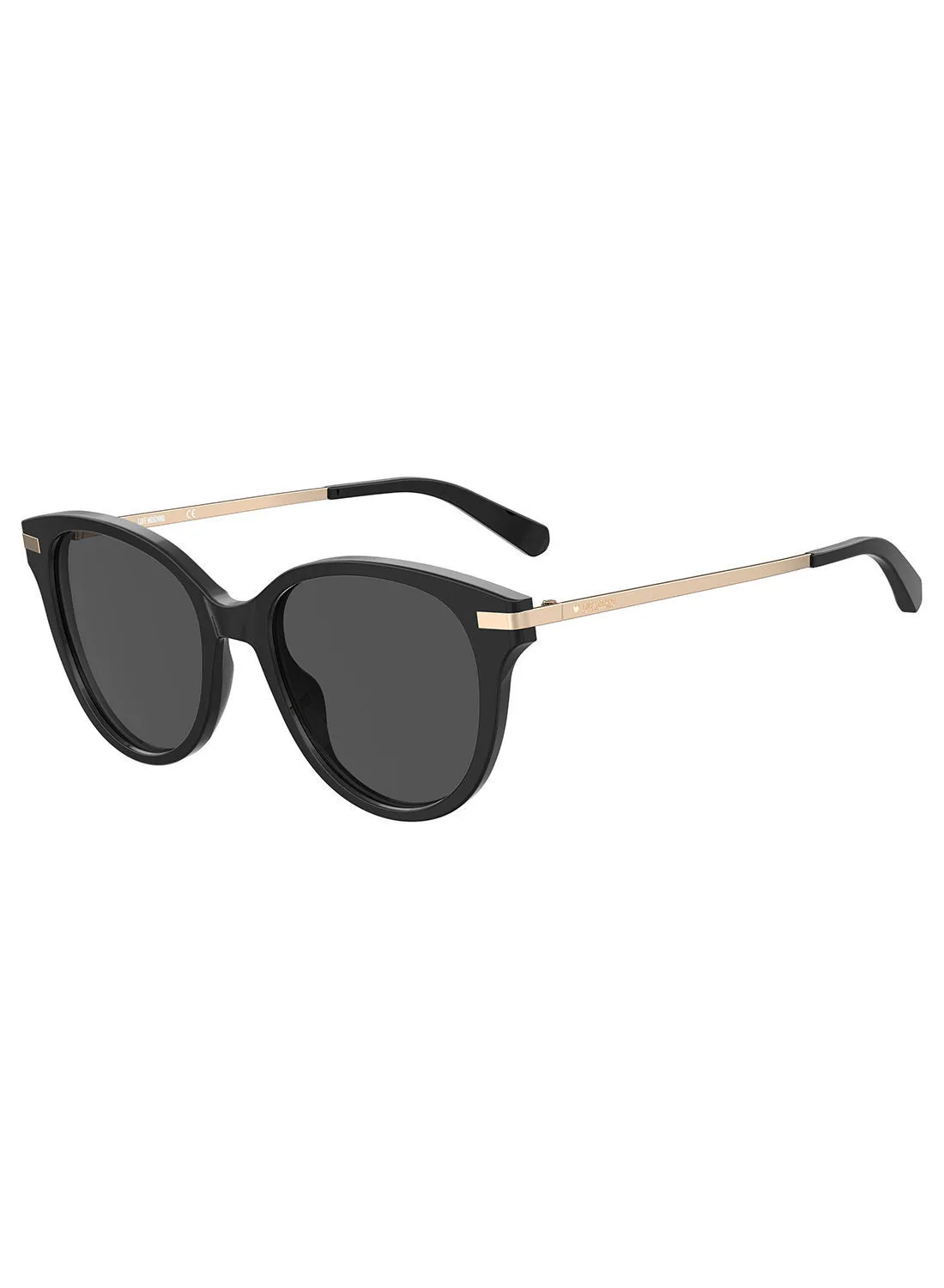 MOSCHINO Women Wayfarer Sunglasses MOL030/S  BLACK 51