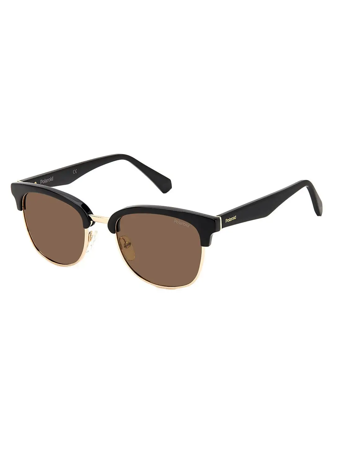 Polaroid Men Square Sunglasses PLD 2114/S/X  BLACK 53