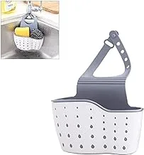 ECVV Sink Caddy Sponge Holder, Kitchen Sink Storage Basket Hanging Bag Basket Organizer for Sponges Soaps and Cleaning Brushes Sink Accessories | ASSORTED |