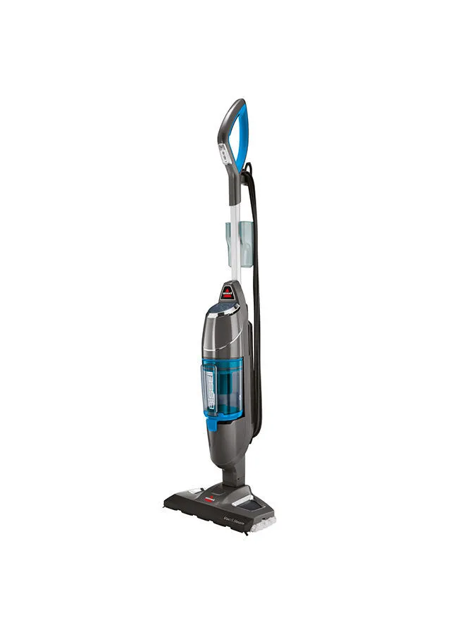 Bissell 2-in-1 Steam Mop Vac: Versatile Cleaning Solution with Hands-Free Emptying, Safe Operation, Digital Controls, Microfiber Pads Included 1600 W 1977E Grey