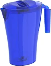 Cosmoplast 2.5L Water Jug with Ice Holder, Translucent Blue