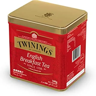 تويننجز إنجليش بريكفاست شاي أسود فضفاض 500 جرام علبة