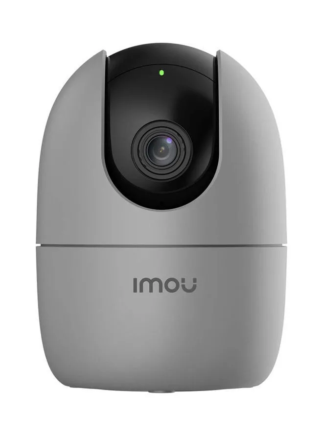 كاميرا أمان IMOU 1080P FHD 360 درجة (رمادية) ， دعم بطاقة SD حتى 256 جيجا بايت ، وضع الخصوصية ， مساعد جوجل أليكسا كشف الإنسان بالذكاء الاصطناعي ， صوت ثنائي الاتجاه ، رؤية ليلية رينجر 2 رمادي