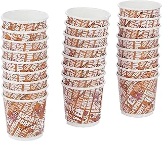 Hotpack - 25 PIECES DOUBLE WALL PAPER CUP 4 OUNCE