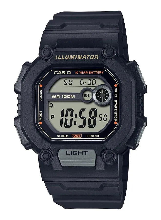 CASIO Resin Digital Wrist Watch W-737HX-1AVDF