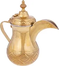 Al Rimaya Alasallaa Dallah, 1.5 Liter Capacity, Large Size, Gold